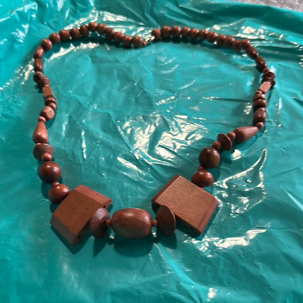 Wooden Beaded Necklace